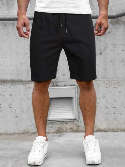 NOBERO Men Mid Rise
                        Drawstring Cotton Sports Shorts