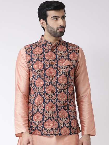 KISAH Printed Nehru Jackets