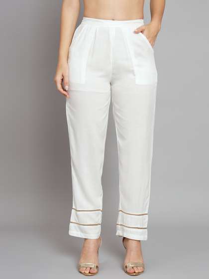 KALINI Women Straight Palazzos
