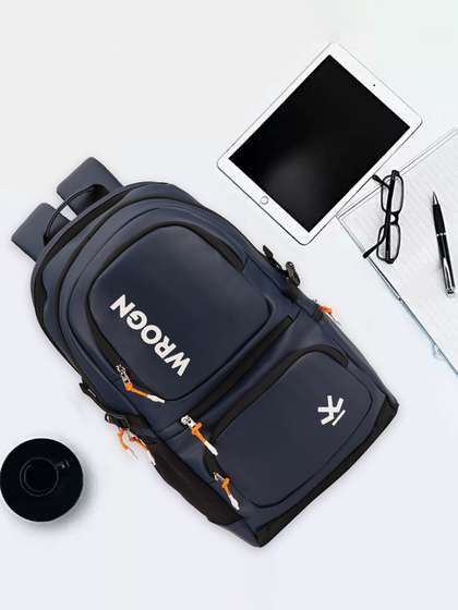 WROGN X fwd Brand
                        Logo Printed Padded Backpack With Rain Cover 36
                        L