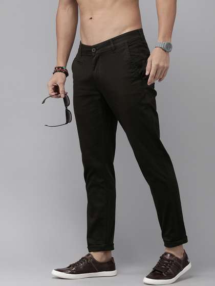Roadster Men Comfort
                        Regular Fit Chinos Trousers