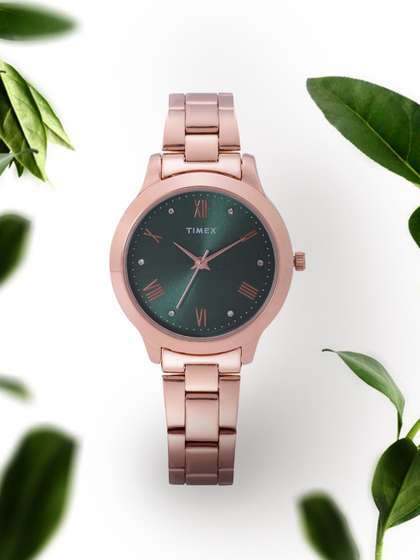Timex Women
                        Stainless Steel Bracelet Style Straps Analogue
                        Watch TWEL99SMU10