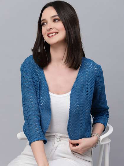 Style Quotient
                          Women Cotton Crop Shrug