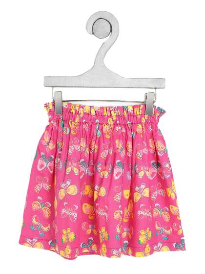 Ka-mee Girls Printed Cotton Skirts