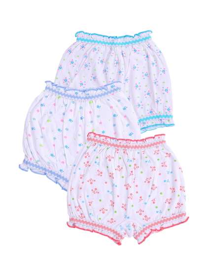 Bodycare Kids Pack of 3
                    Assorted Floral Printed Pure Cotton Boy Shorts
                    Briefs