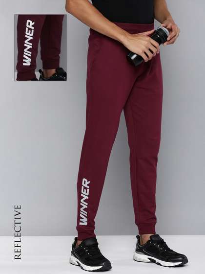 HRX by Hrithik Roshan Men Typography Regular Fit Joggers