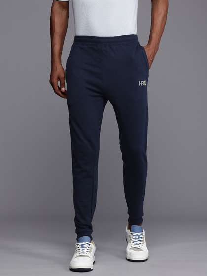 HRX by Hrithik Roshan Men Lifestyle Brand Logo Printed Terry Joggers