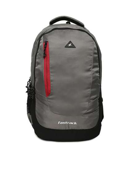 Fastrack Bags Trendy For Women Online Myntra Fastrack Uni Grey Solid Backpack