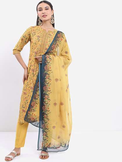 KETCH Floral Printed Kurta Set