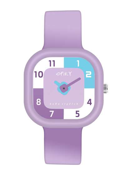 Spiky Kids Straps
                    Analogue Automatic Watch SPKEVA10_C2_PUR