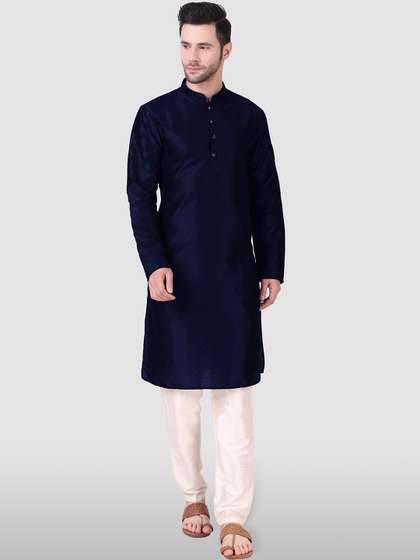 Cult Indie Woven Design Jacquard Kurta