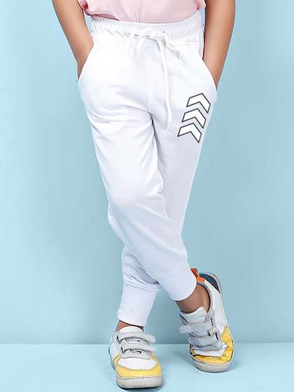 NUSYL Kids Printed
                    Detail Regular Fit Joggers