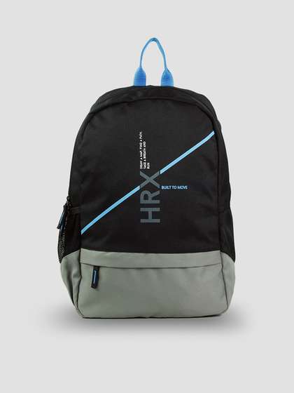 HRX by Hrithik
                        Roshan X fwd Colourblocked Backpack