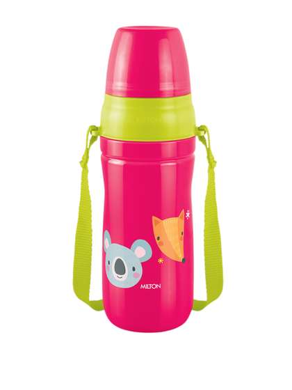 Milton Kool Cheer 600
                      Red Conversational Stainless Steel Spill Proof
                      Water Bottle - 520ml