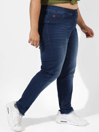 Instafab Plus Plus
                        Size Women Jean Skinny Fit Light Fade
                        Stretchable Jeans