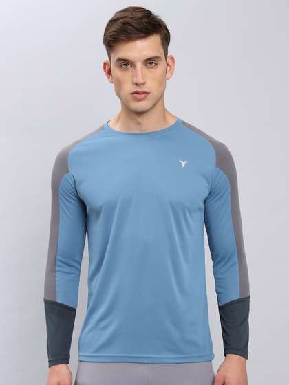 Technosport Colourblocked Antimicrobial Slim Fit Sports T-shirt