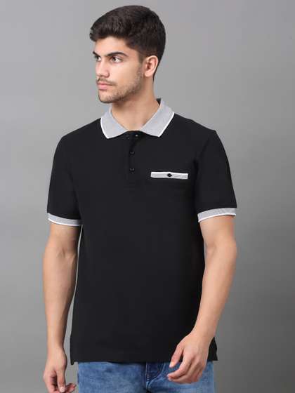 LOUIS STITCH Polo Collar Cotton T-shirt