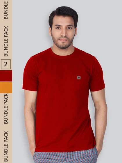 LUX NITRO Pack Of 2 Anti Odour Lounge T-shirts