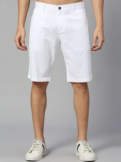Thomas Scott Men
                          Mid Rise Pure Cotton Slim Fit Chino Shorts