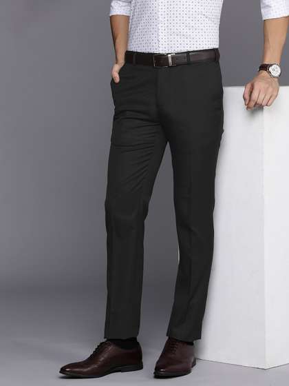 Raymond Men Flat
                        Front Slim Fit Formal Trousers