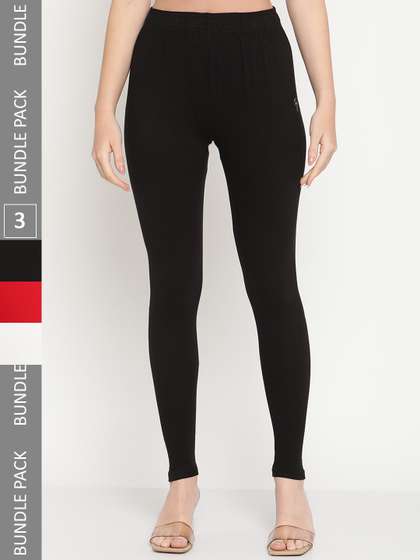 TAG 7 Pack Of 3
                        Ankle Length Leggings