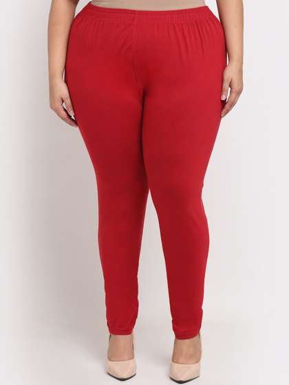 TAG 7 Women Plus
                          Size Cotton Ankle Length Leggings