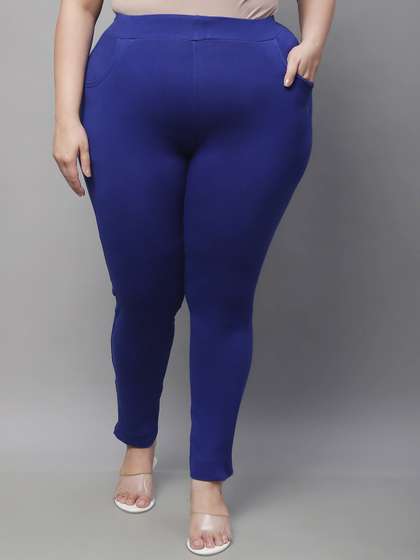 TAG 7 Women Plus
                          Size Cotton Ankle Length Leggings