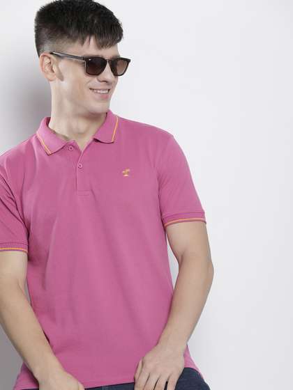 The Indian Garage Co Men Polo Collar T-shirt