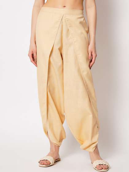 9rasa Women Mid-Rise
                        Cotton Dhotis