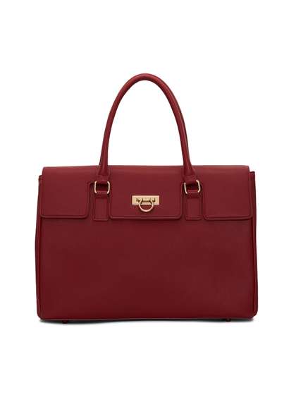 MIRAGGIO Tokyo Wine Handbag with Adjustable & Detachable Strap
