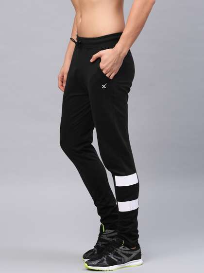 HRX by Hrithik Roshan HRX Active by Hrithik Roshan Black Knitted Track Pants
