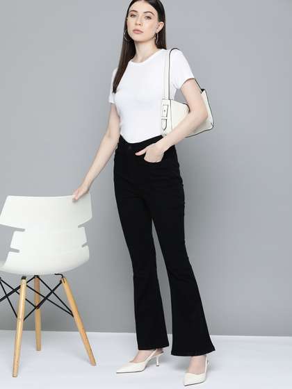 Chemistry Women
                        Bootcut High-Rise Stretchable Jeans