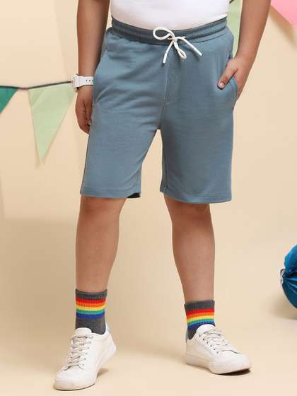 Monte Carlo Boys
                    Mid-Rise Typography Printed Shorts
