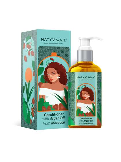 NATYV SOUL Hair Conditioner with Argan Oil from Morocco - 300ml