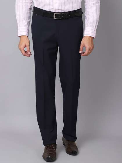 Cantabil Men
                        Mid-Rise Formal Trousers