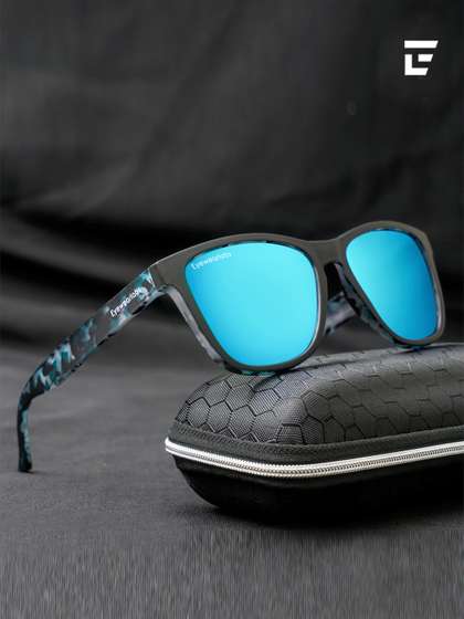 Eyewearlabs
                        Polarised and UV Protected Lens Unisex Blue
                        Square Sunglasses