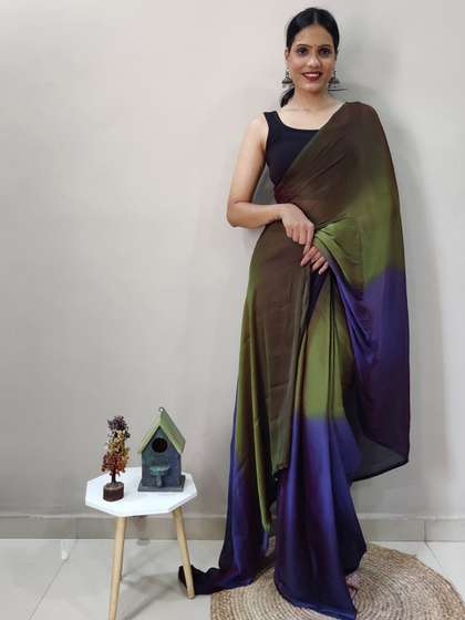 Mitera Ombre Dyed
                        Ready to Wear Saree
