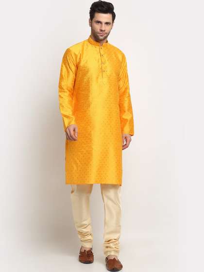 KRAFT INDIA Woven Design Straight Kurta