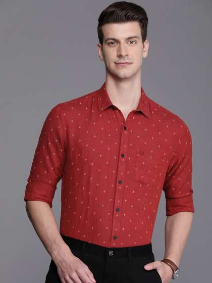 Price History of Allen Solly Men Semiformal Linen Shirt from Myntra 111 11725154