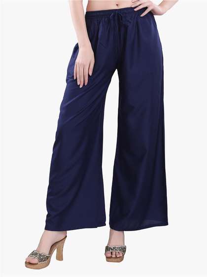 TRASA Women Flared Palazzos