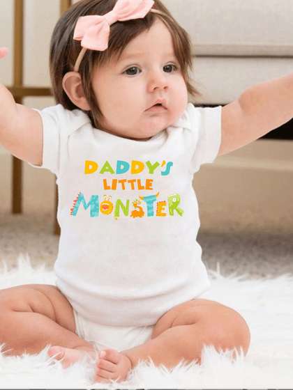 KNITROOT Infants Printed
                    Cotton Bodysuit