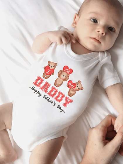 KNITROOT Infants Printed
                    Cotton Bodysuit