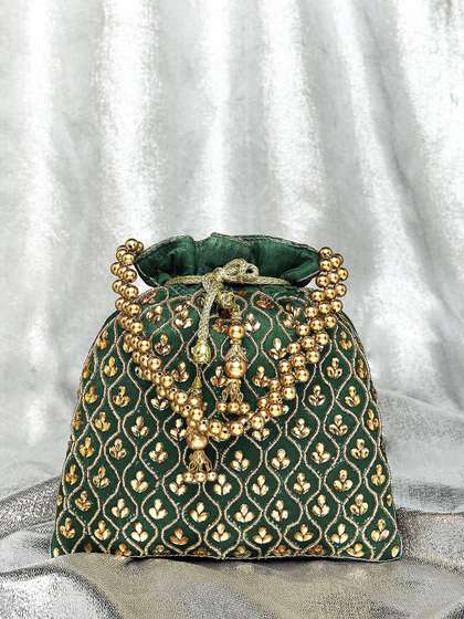 Peora Embellished
                        Potli Clutch