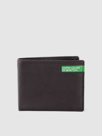 Price History of United Colors of Benetton Men Leather Two Fold Wallet