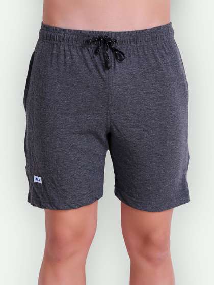 T.T. Men Mid Rise
                        Drawstring Lounge Shorts