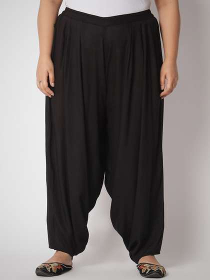 9rasa Women Plus
                        Size Dhoti Salwar