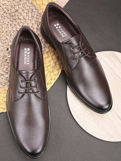 HERE&NOW Men
                        Brown Derbys Men Derbys Formal Shoes