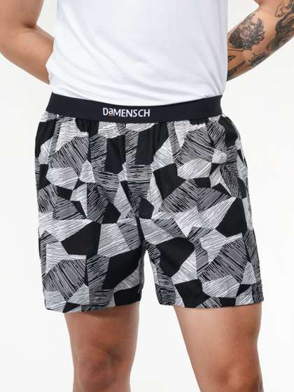 DAMENSCH Men Breeeze
                        Ultralight Pure Cotton Inner Boxers
                        IB1002-BLKPUZ