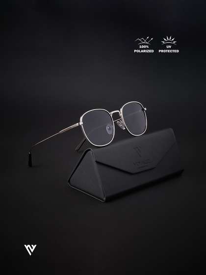 Voyage Lens &
                          Round Sunglasses With Polarised & UV
                          Protected Lens