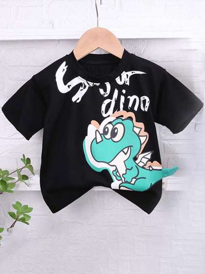 Googo Gaaga Boys Graphic Printed Cotton T-shirt